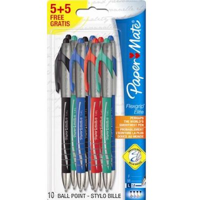 Papermate stylos flexgrip elite 5