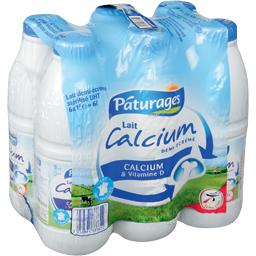 Lait uht calcium + vitamine d, la bouteille de 1l