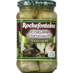Rochefontaine coeurs d'artichauts bocal 37cl 210g