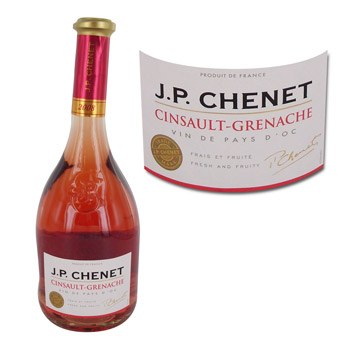Cinsault Grenache 2007 - J.P. Chenet - Vin de pays d'Oc