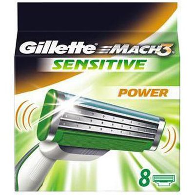 Gillette lames mach 3 sensitive x8