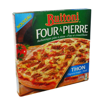 Pizza thon oignons rouge persil Four à Pierre