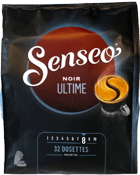 Maison du Café Senseo - Dosettes de café Noir Ultime le paquet de 32 dosettes - 222 g