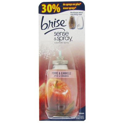 Recharge pour desodorisant Sense&Spray Pomme-Cannelle BRISE, 18ml