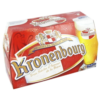 Kronenbourg biere 4,2° -10x25cl