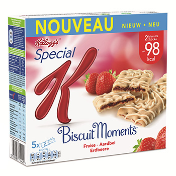 Kellogg's special k biscuit moments fraise 5x25g