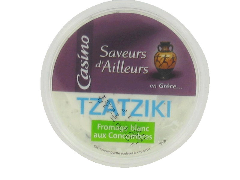 Tzatziki fromage blanc aux concombres