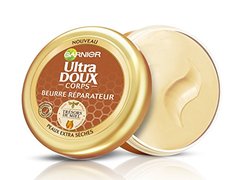 Garnier Ultra DOUX Beurre Réparateur Miel Pot Peaux Extra Sèches 200 ml - Lot de 2