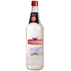 Vodka Novotna pur grain 37.5%vol 1L