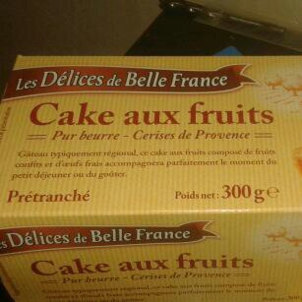 Cake riche en fruits 300g