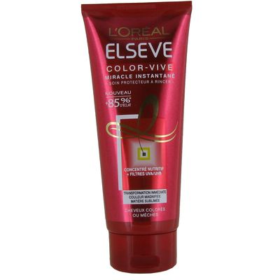 Soin apres shampooing Color Vive Miracle Instantane ELSEVE, 200ml