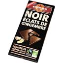 Alter Eco Chocolat noir éclats de gingembre BIO la tablette de 100 g