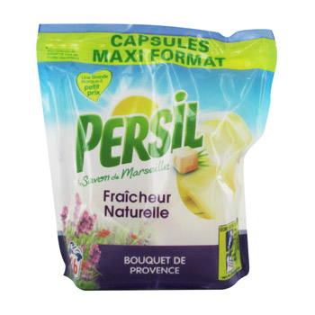 Persil Lessives 26 Capsules Fraicheur Naturelle Bouquet de Provence