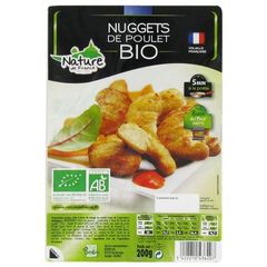 Nuggets de poulet Bio