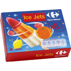 Batonnets de glace aux fruits - Ice Jets