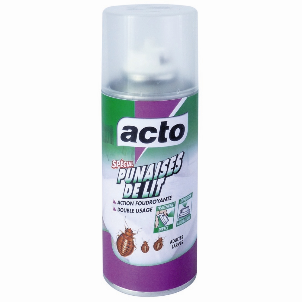 Aérosol punaises de lit acto - Tous les produits insecticides