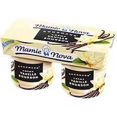 Crème Vanille Bourbon - Mamie Nova - 2 x 150g