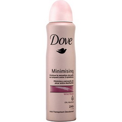Dove deodorant atomiseur minimising wild rose 150ml