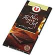 Tablette dégustation au chocolat noir 60% cacao fleur de sel U, 100g