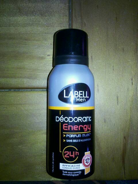 Deodorant Energy, parfum musk pour homme., la bombe de 100ml