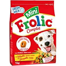 Frolic, Croquettes a la volaille, legumes et cereales pour chiens, le sac de 1kg