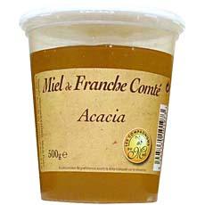 Miel d'acacia de Franche Comte LES COMPAGNONS DU MIEL, 500g