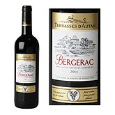 Vin rouge Terrasses d'Autan AOC Bergerac 2014 - 75cl