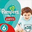 Couches culottes Baby-dry Pants taille 6 Pampers