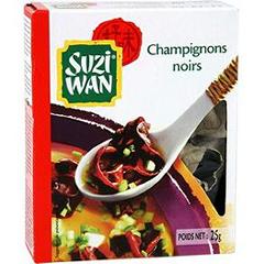 Champignons noirs suzi wan 25g - Tous les produits produits apéritifs  exotiques & mexicains - Prixing
