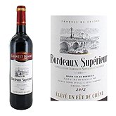Vin rouge Bordeaux Supérieur Chantet Blanet AOC 2012 - 75cl