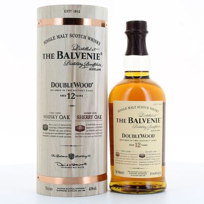 Balvenie whisky 12 ans d'age 40° -70cl + etui roap finish