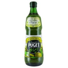 Puget, Huile d'olive vierge extra BIO extraite a froid, la bouteille de 75 cl
