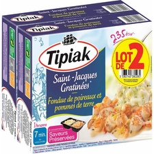 Plat cuisiné Saint Jacques & pommes de terre Tipiak