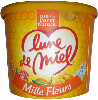 Miel de fleurs cremeux LUNE DE MIEL, 750g