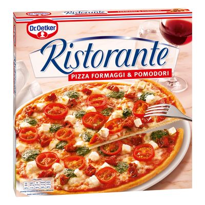 Dr. Oetker, Ristorante - Pizza Fromaggi & Pomodori, la boite de 355g