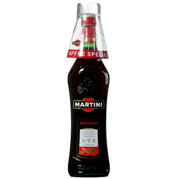 Martini rosso 100cl + 1 verre short drink