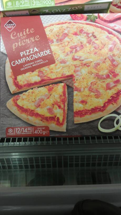 Pizza campagnarde 400g