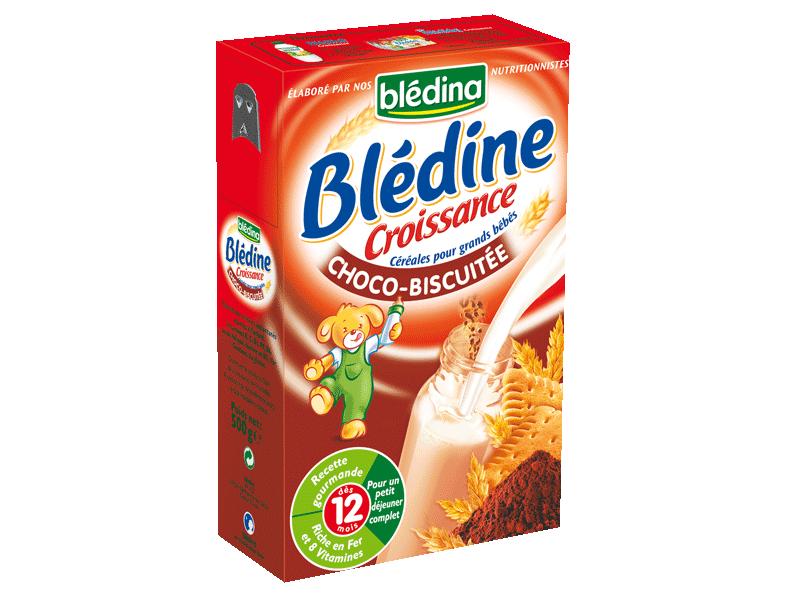 Bledine Croissance Choco Biscuite - des 12M