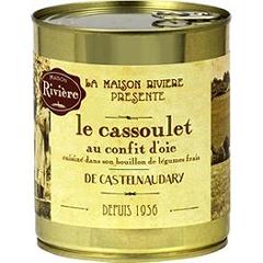 Maison du Cassoulet, Cassoulet de Castelnaudary au confit d'oie, la boite de 840g