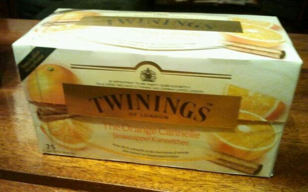 Twinings thé noir orange cannelle 25 sachets