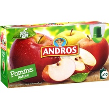 Compotes pomme nature Andros