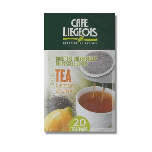Cafe liegeois - 8505 - 20 dosettes the citron cafe liegeois - Tous