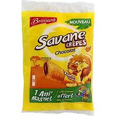 Brossard, Savane - Crepes chocolat, les 8 crepes de 32 g