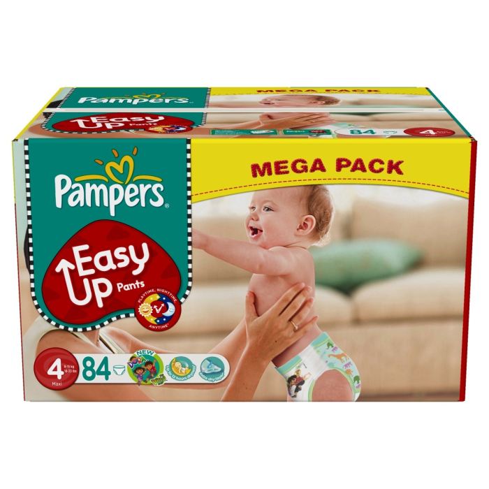 Pampers easy up mega maxi change x84 taille4