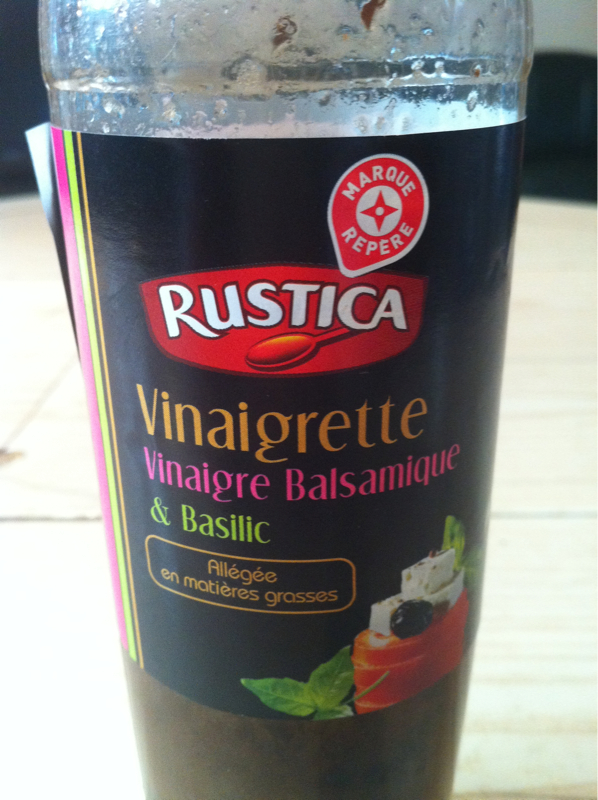 Sauce Vinaigrette Basilic Échalote 35 cl