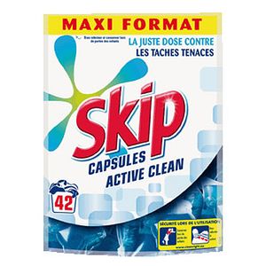 Skip active clean capsules 42 capsules 1.546kg