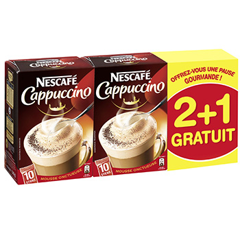 Cappuccino soluble Nescafe 2x140g