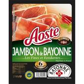 Jambon de Bayonne IGP AOSTE Selection, 6 tranches, 100g