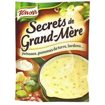 Soupe deshydratee poireaux et pommes de terre KNORR, 75cl